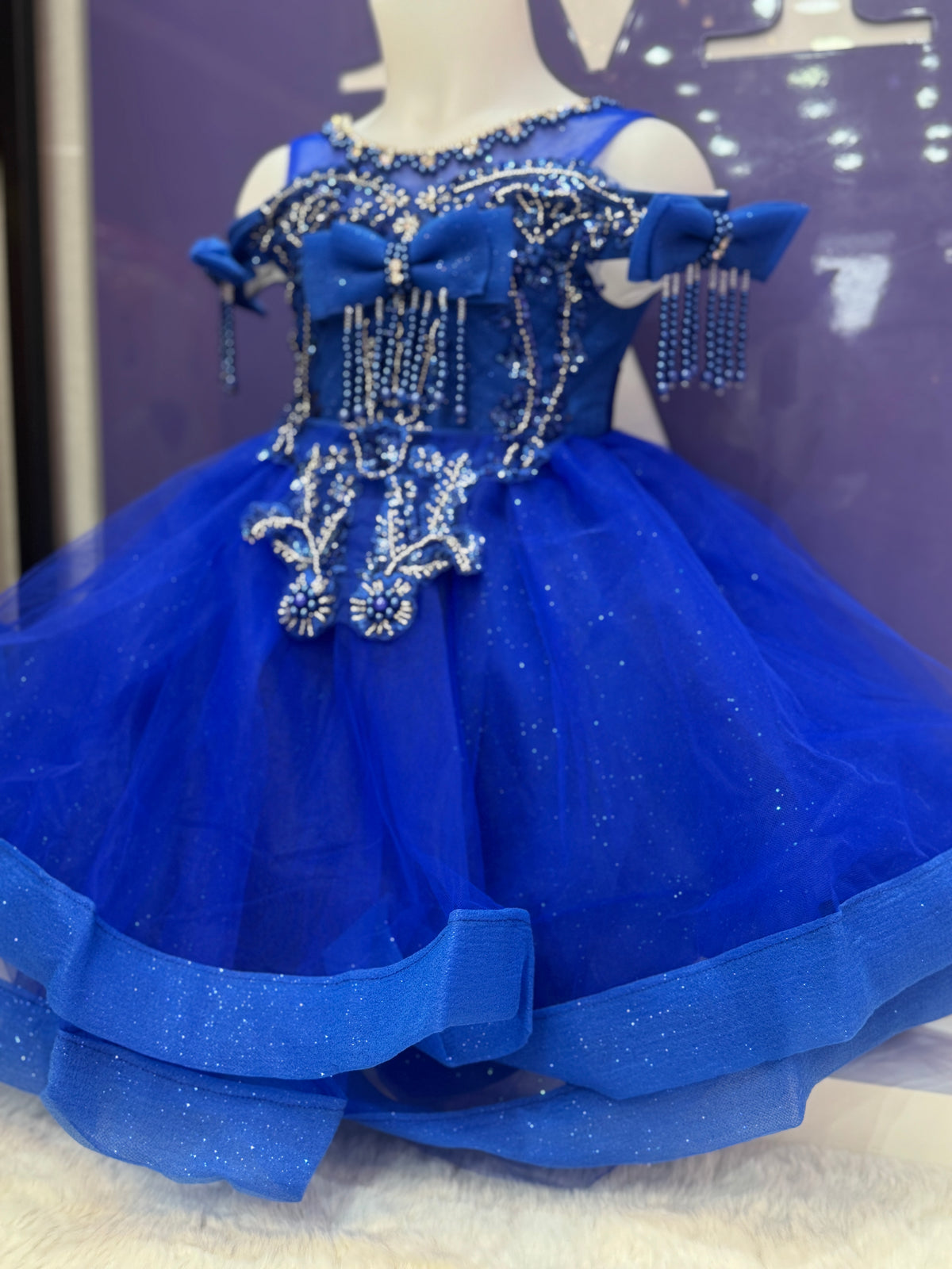 Robe 10995 bleu
