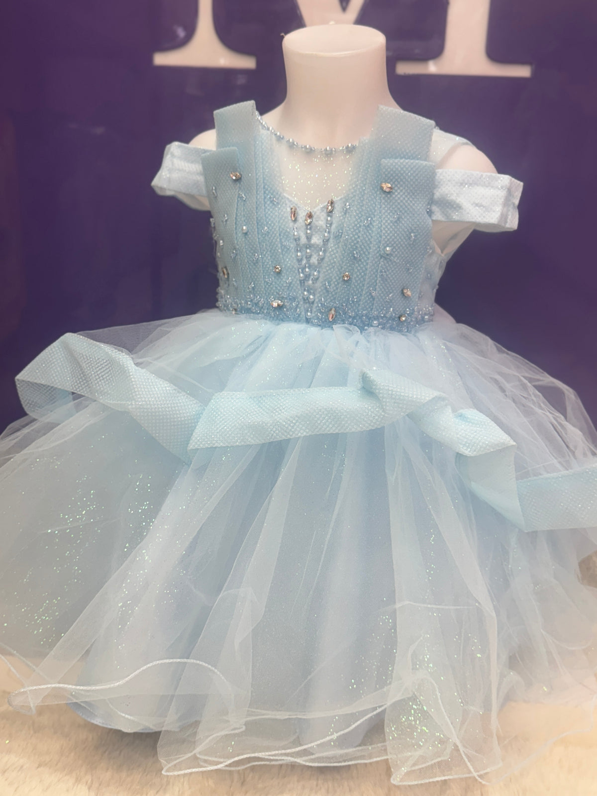 Robe 10997 bleu