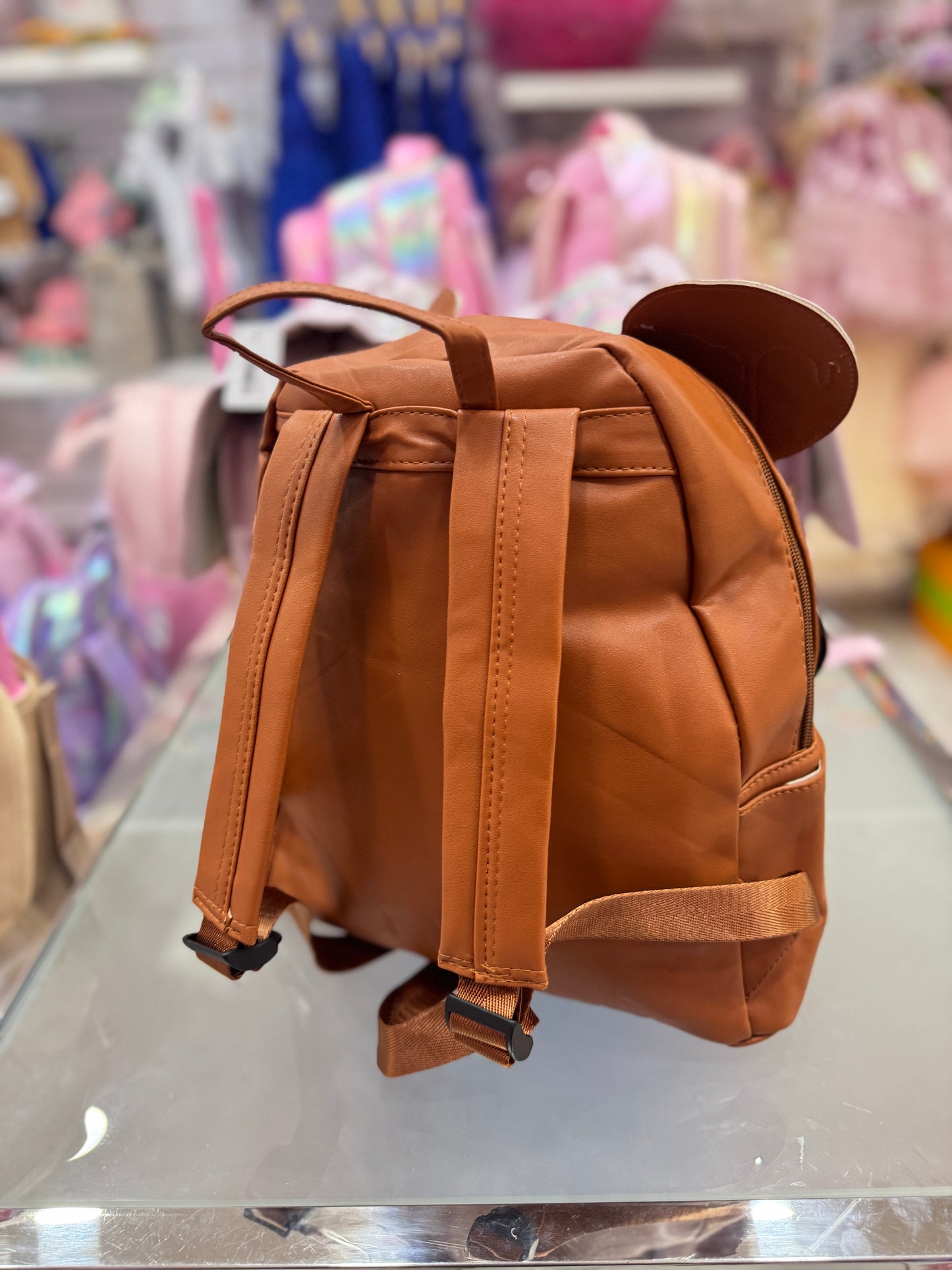 Sac à dos sucette marron foncé