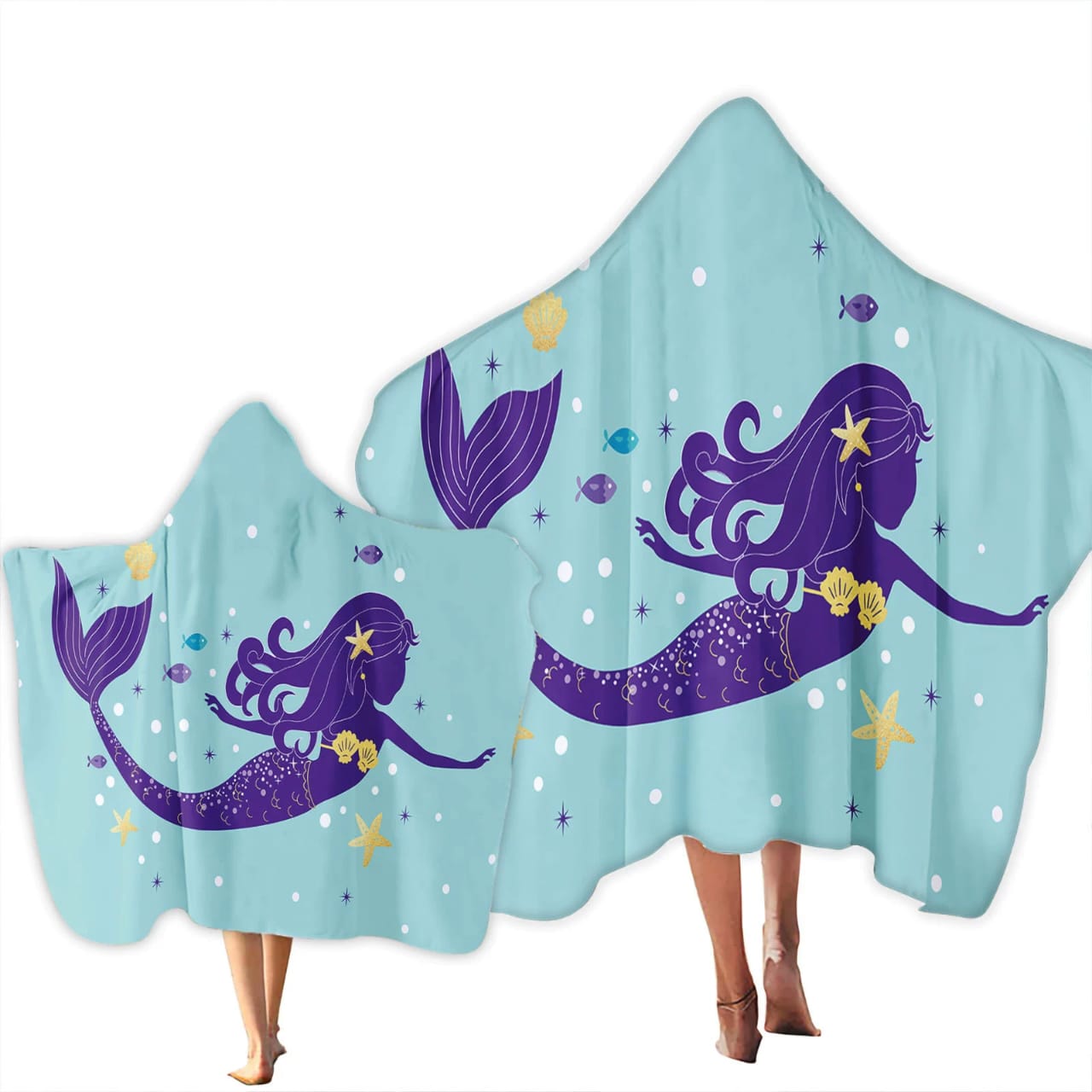 COUVERTURE CAPUCHE SIRENE