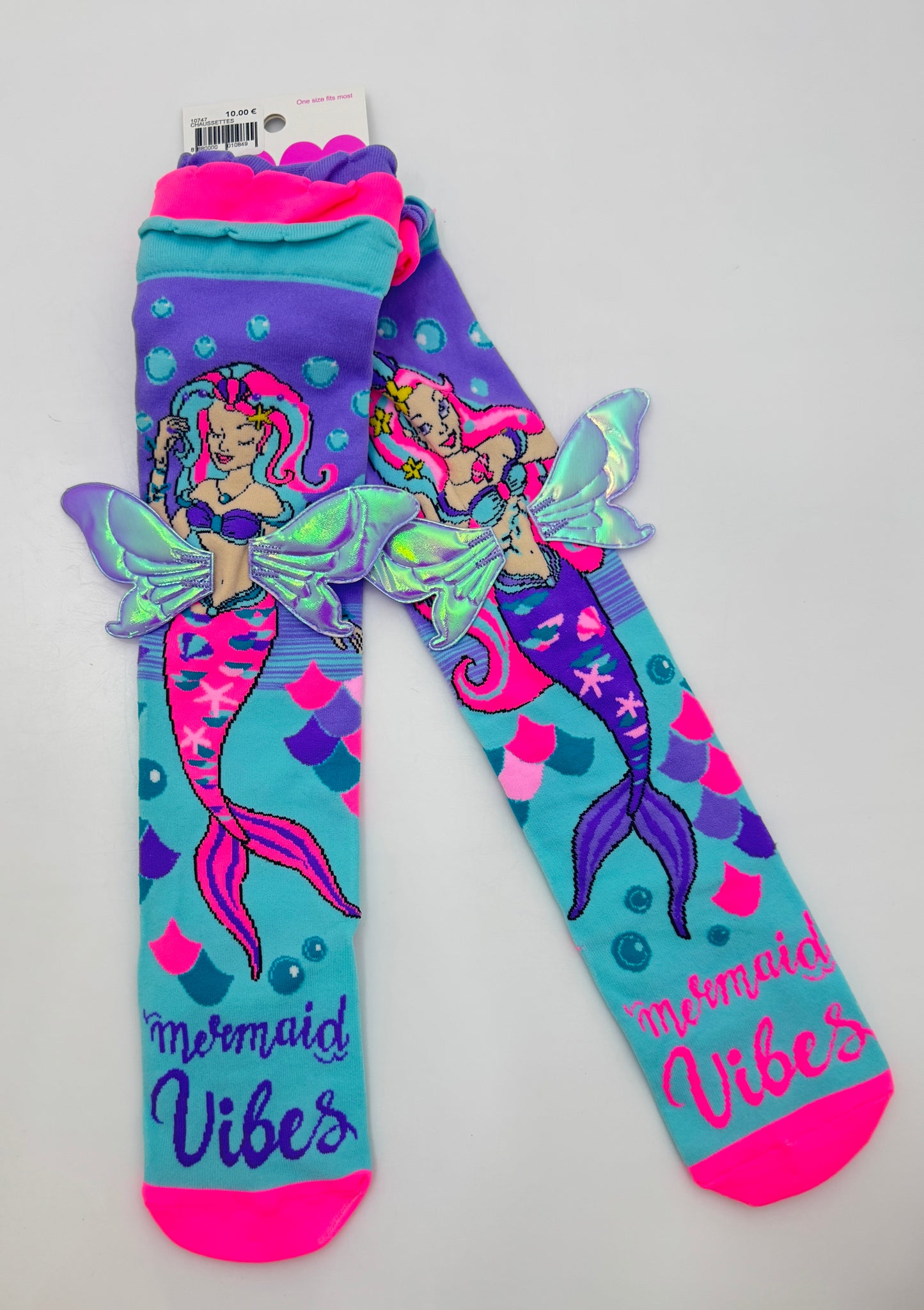 Chaussettes lapin et sirène