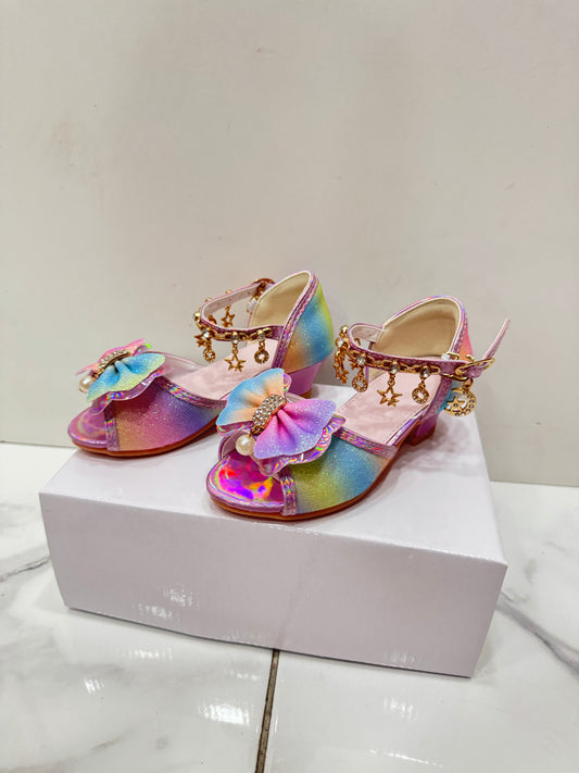 Chaussure arc en ciel