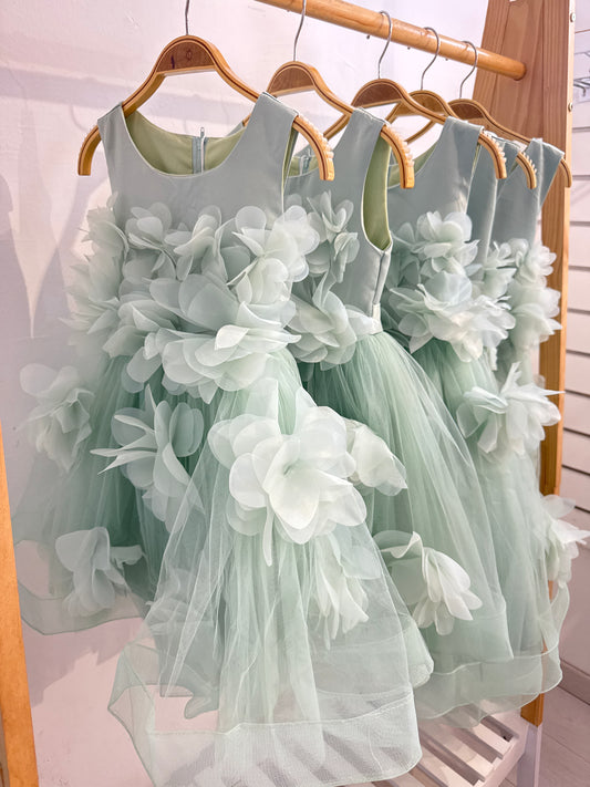Robe 10960 vert