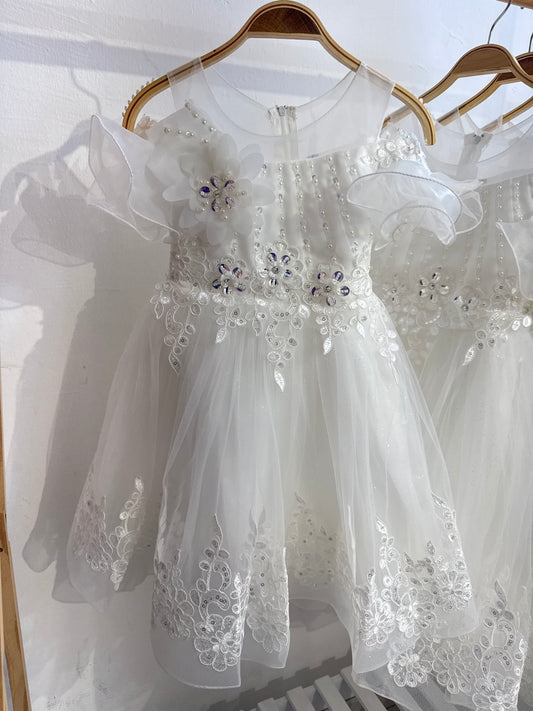 Robe 10959 blanc