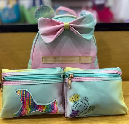 Sac nœud pochette interchangeable