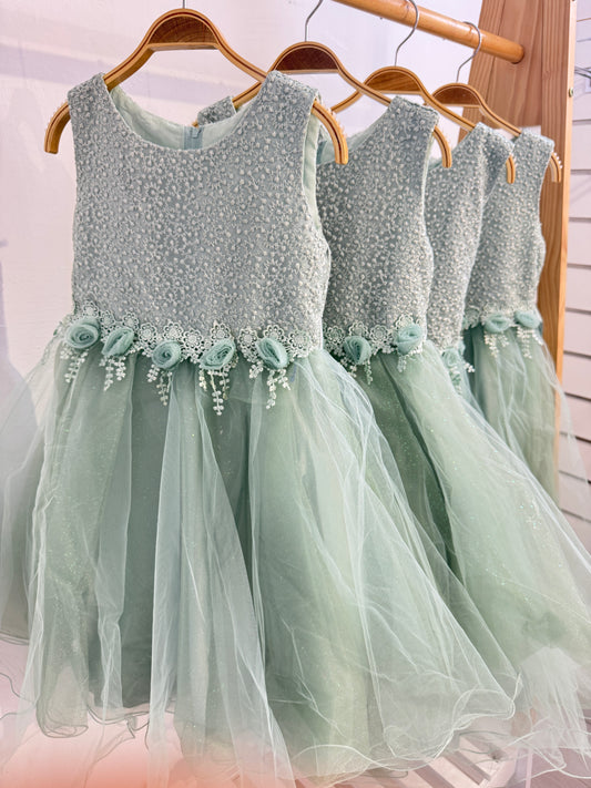 Robe 10957 vert