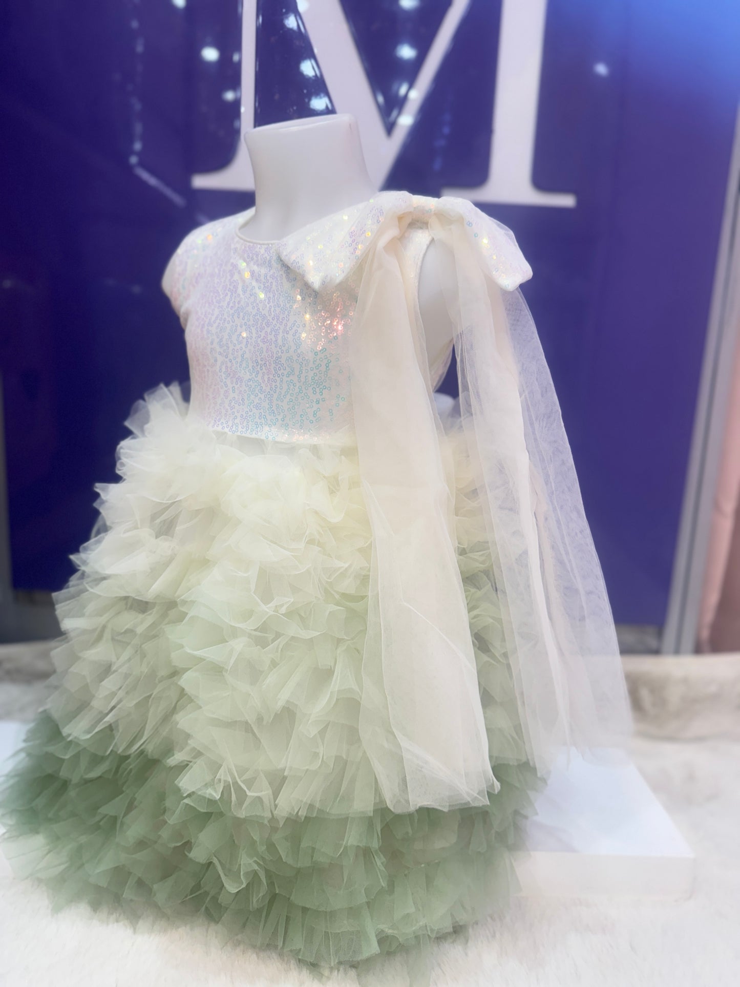 Robe 11003 vert