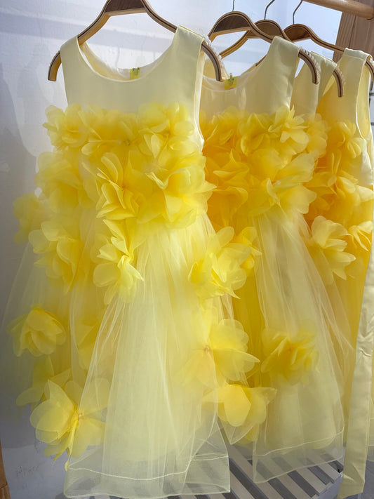 Robe 10960 jaune