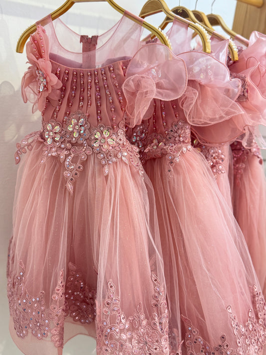 Robe 10959 rose
