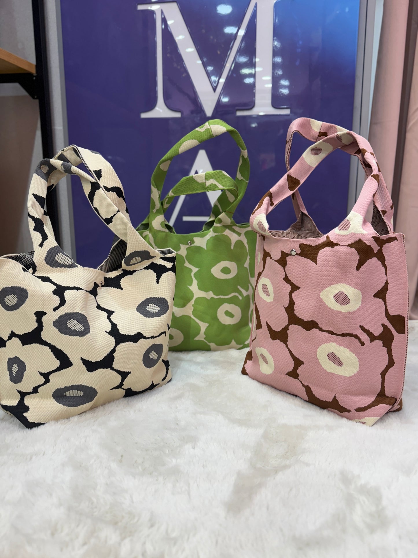 Sac à main fleurie