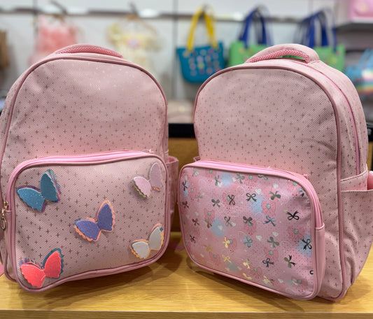 Sac rose pochette interchangeable