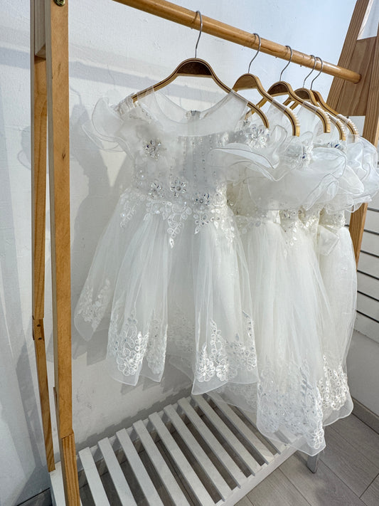 Robe 10959 blanc