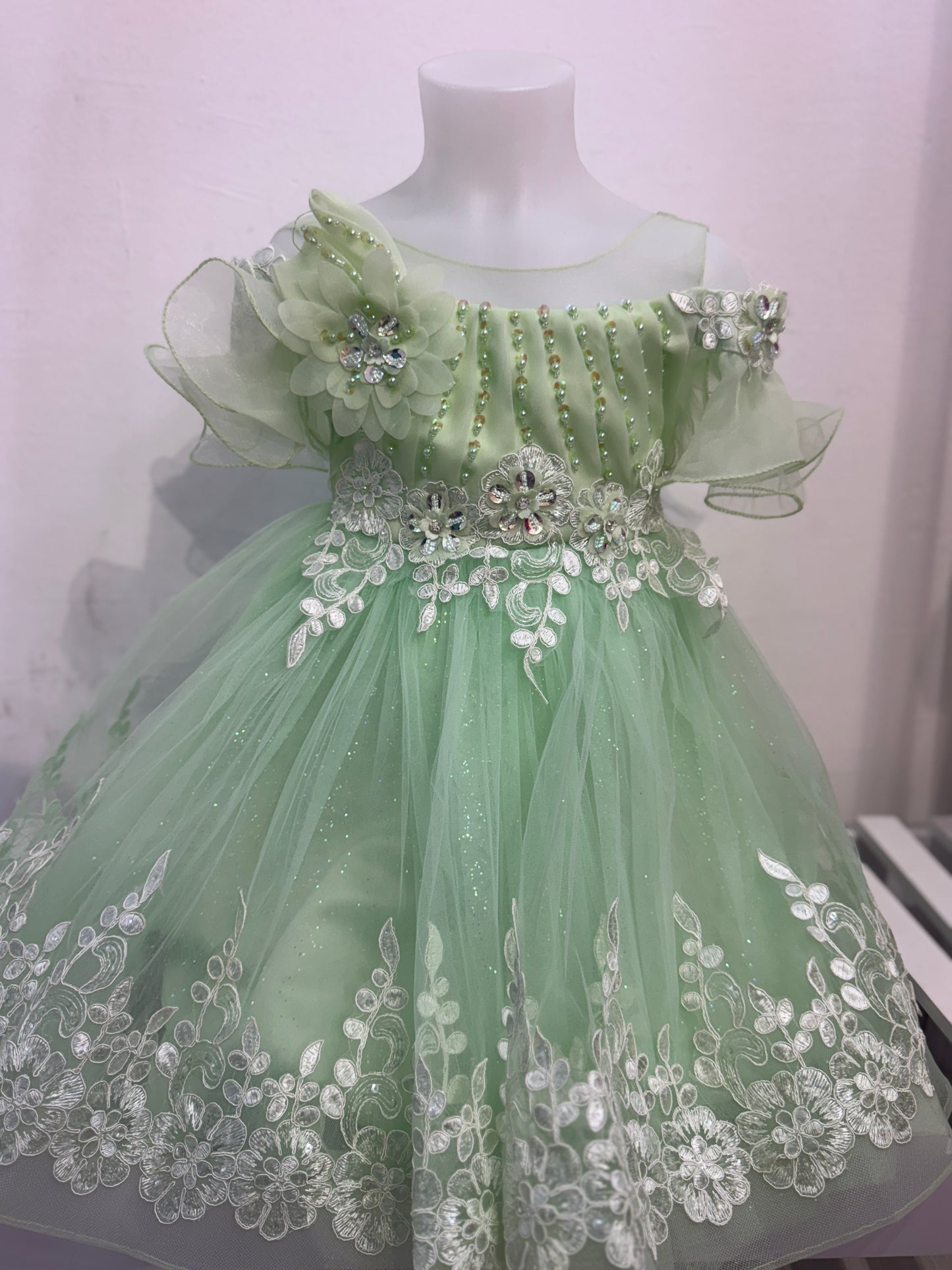 Robe 10959 vert
