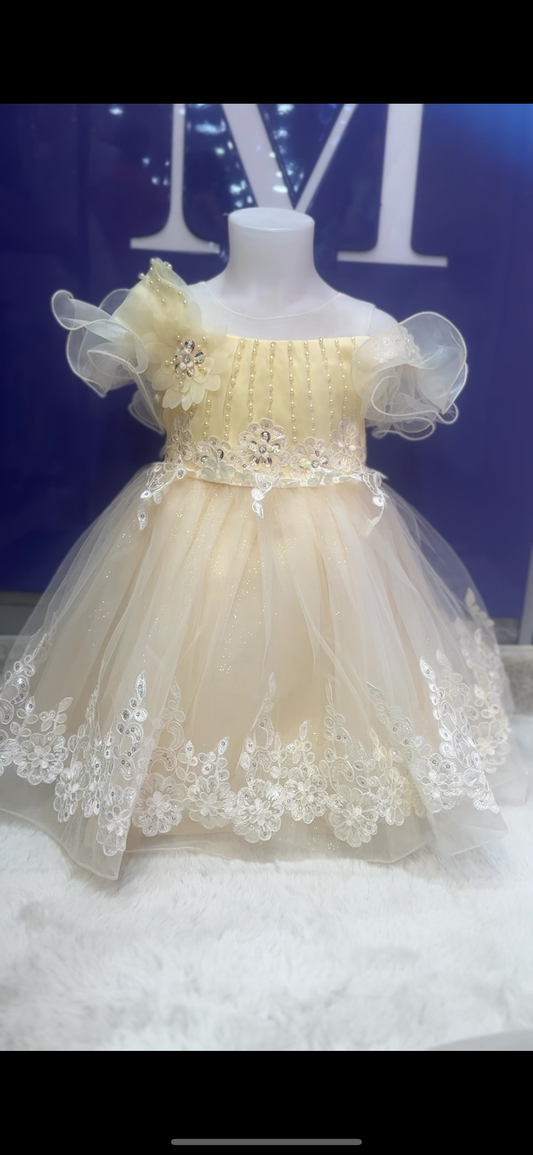 Robe 10958 jaune
