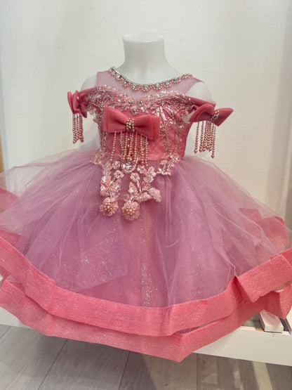 Robe 10995 rose