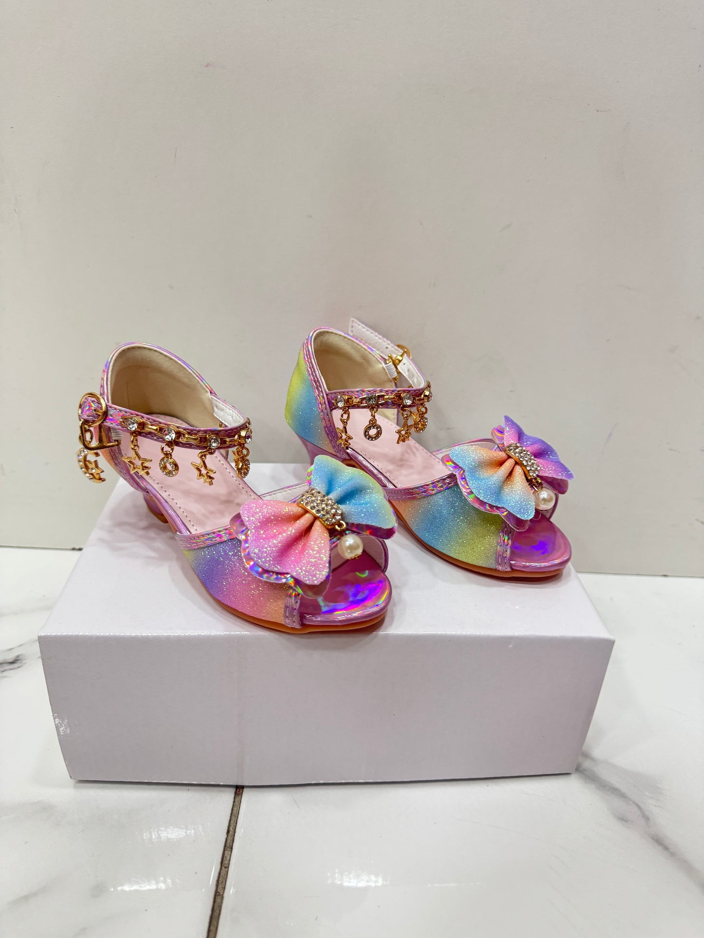 Chaussure arc en ciel