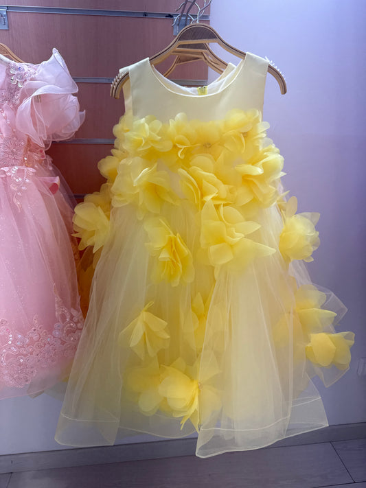 Robe 10960 jaune