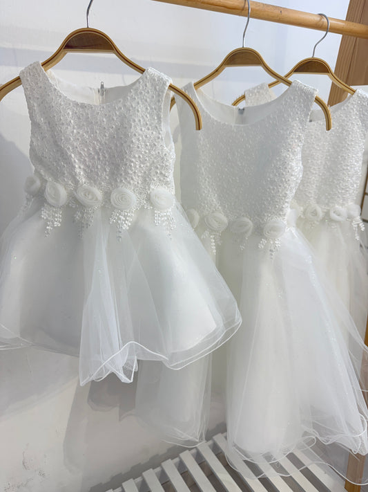 Robe 10956 blanc