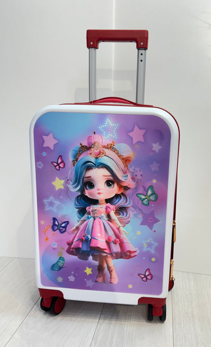 VALISE 3D  princesse/musique