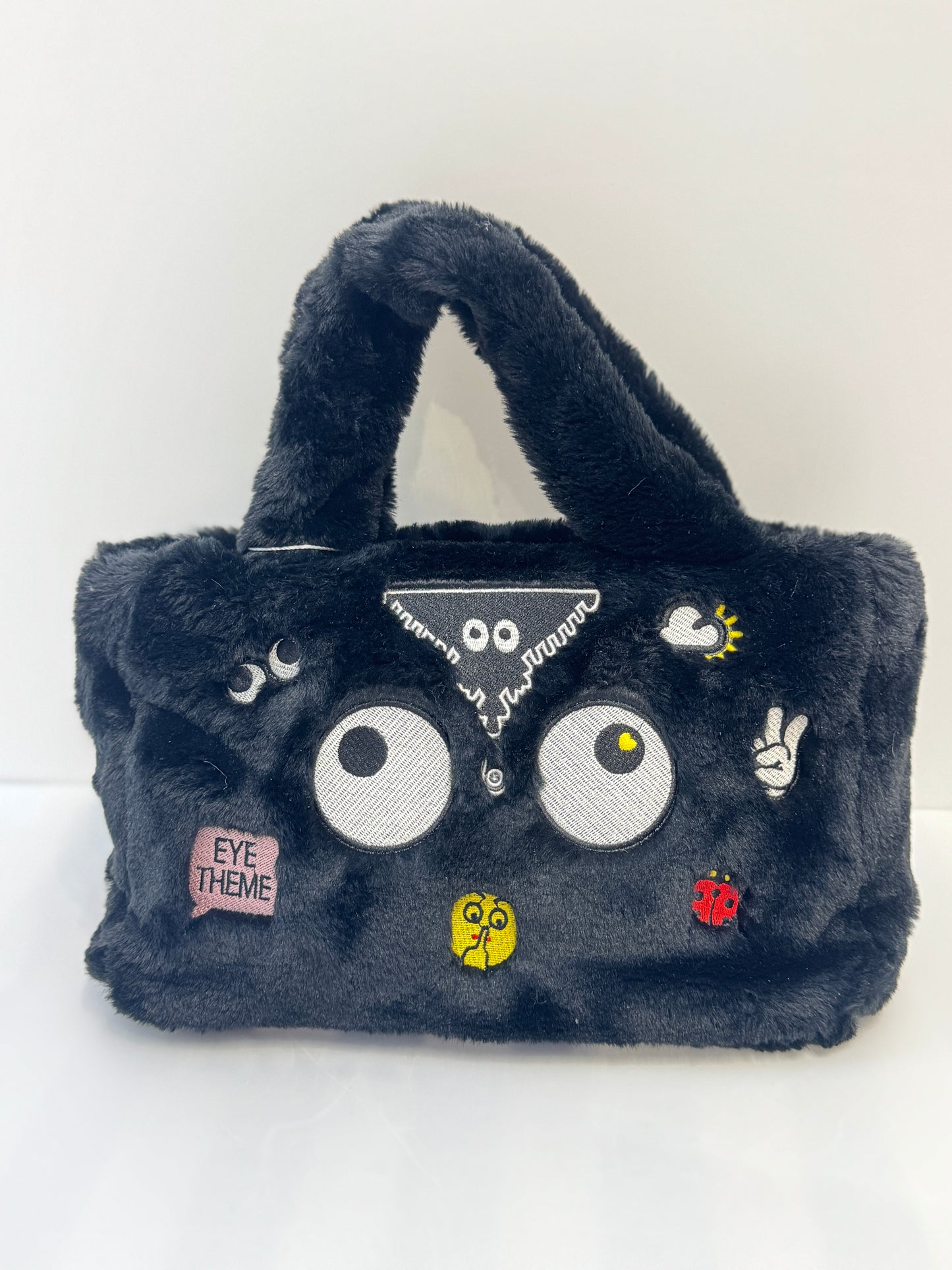 Sac a main peluche eye theme