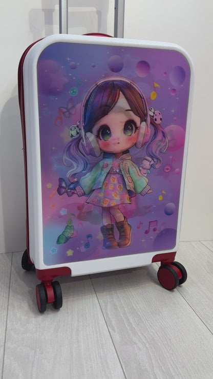 VALISE 3D  princesse/musique